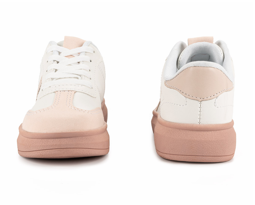 Tênis Infantil Menina Pink Cats Casual V4641 Branco 3