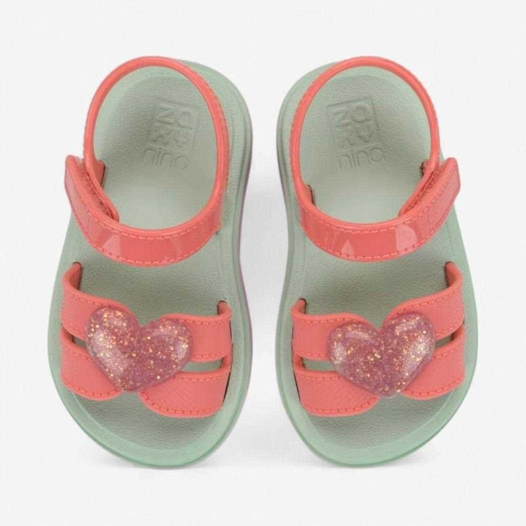 Sandália Infantil Menina Zaxy Nina Daily Love Baby Rosa 4