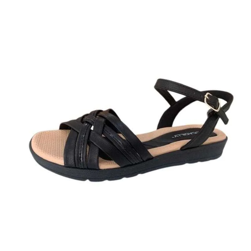 Sandália Feminina Piccadilly Conforto Preto 3