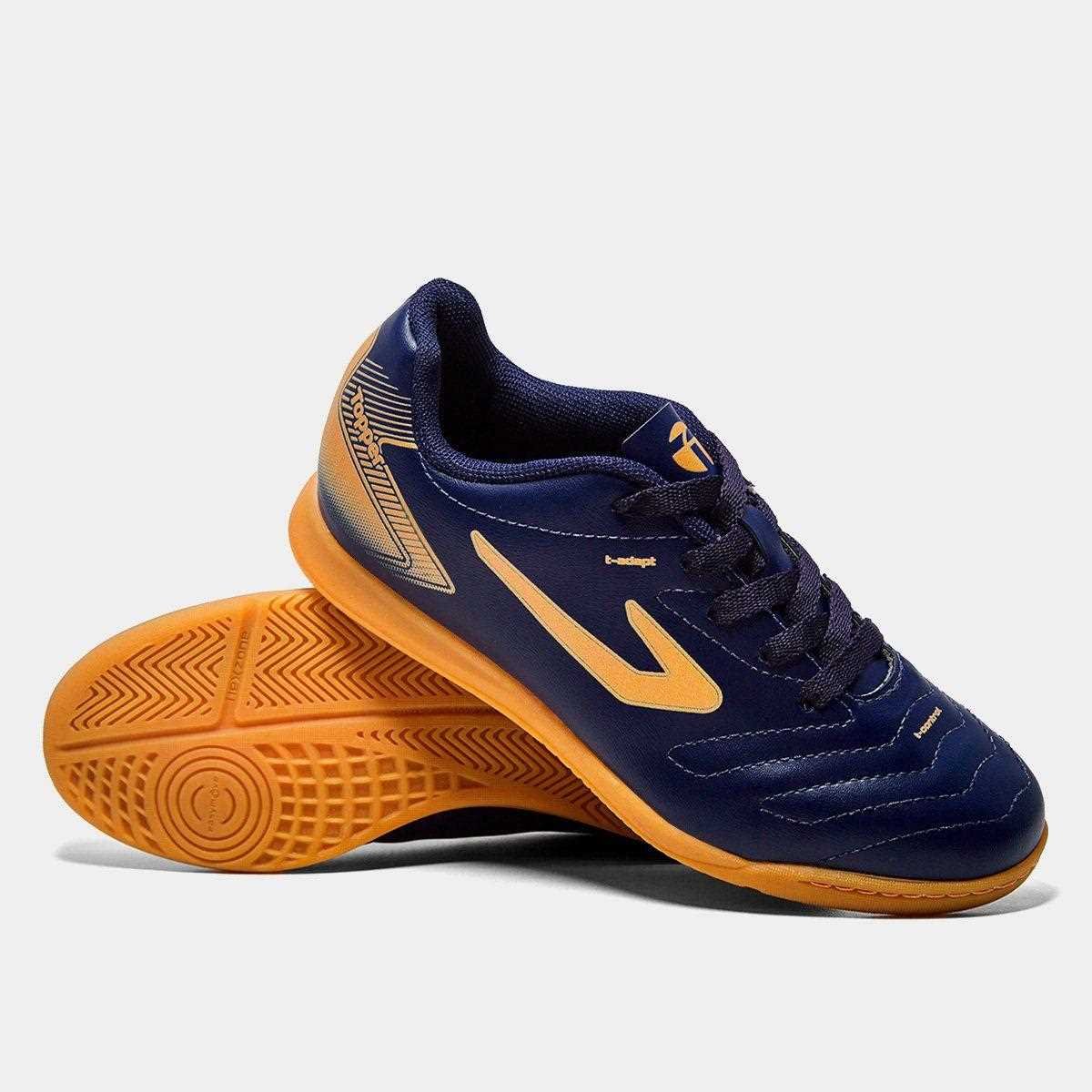 Chuteira Infantil Futsal Topper Cup VII Azul 2