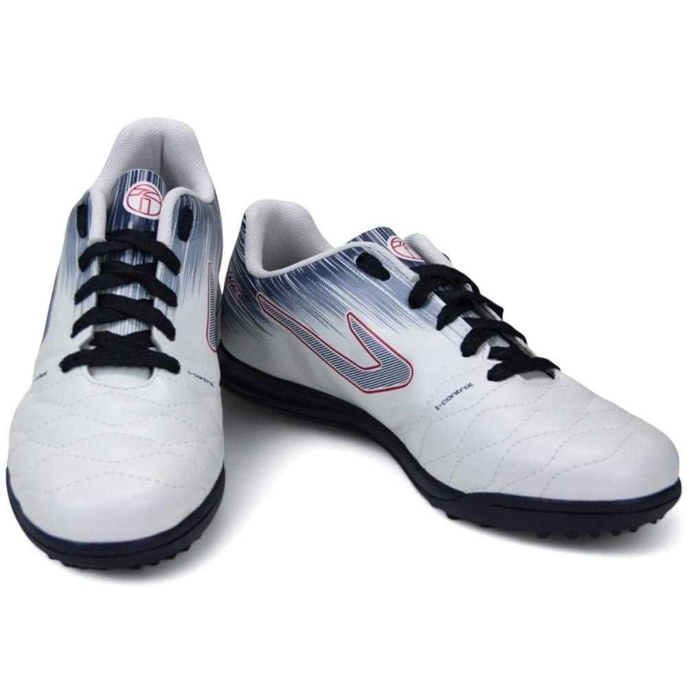 Chuteira Society Topper Top Flame Branco 5