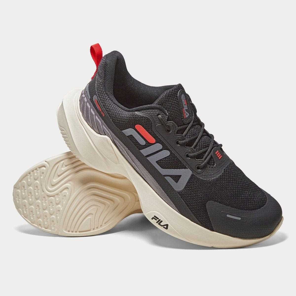 Tênis Masculino Fila Progress Lite Preto 2