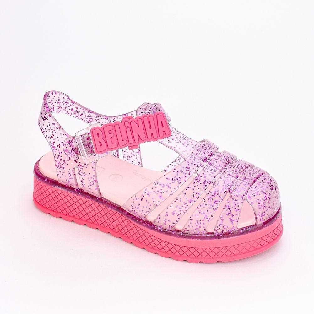 Sandália Infantil Menina Kidy Gloss Rosa 2