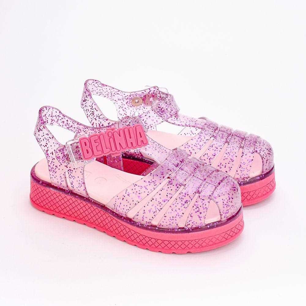 Sandália Infantil Menina Kidy Gloss Rosa 3