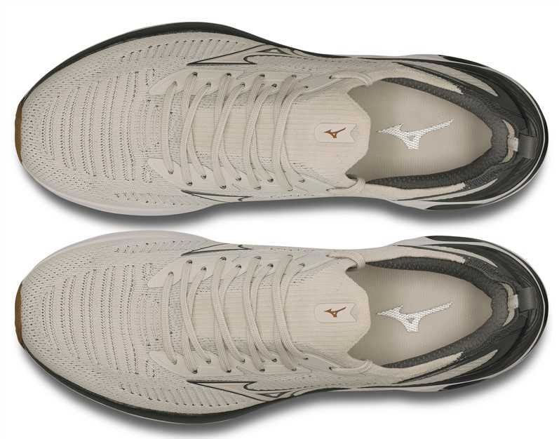 Tênis Masculino Mizuno Wave Mirai 7 Bege 3