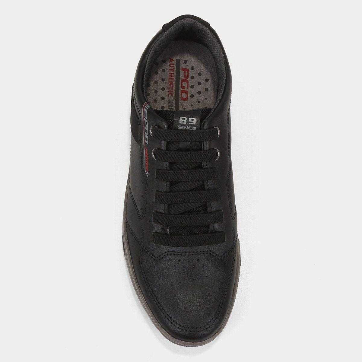 Sapatênis Masculino Pegada Casual Preto 3