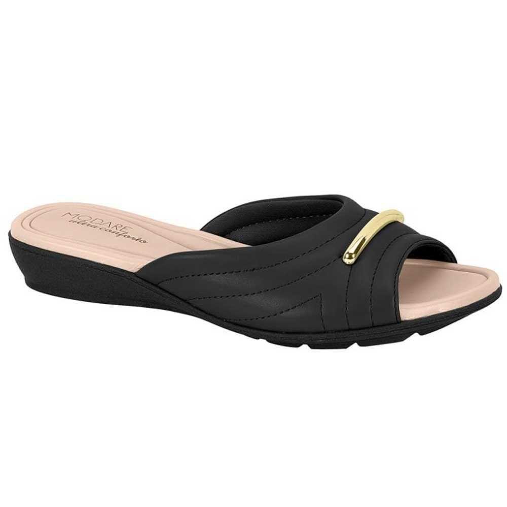 Tamanco Feminino Modare Ultraconforto Preto 1