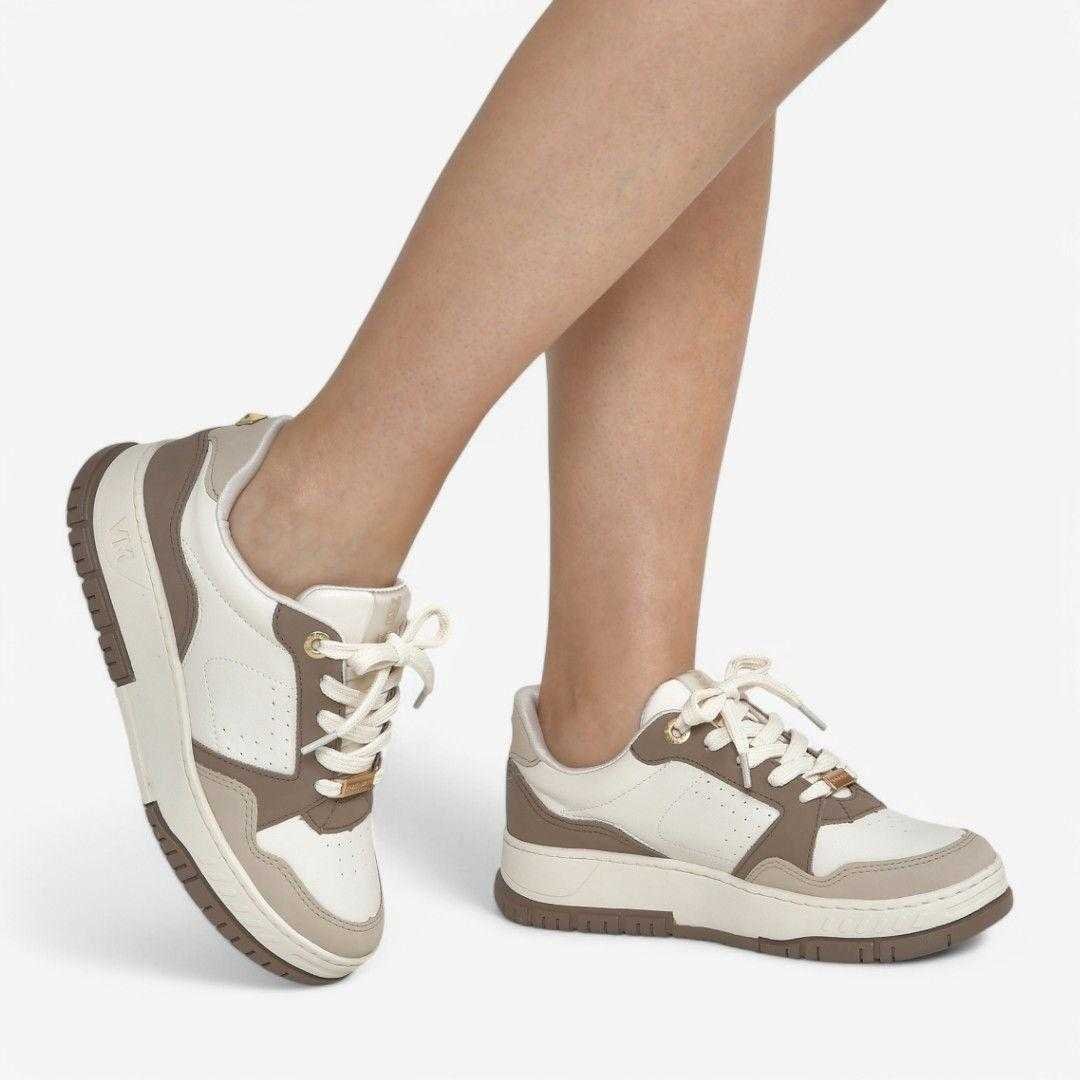 Tênis Feminino Via Marte Sneaker Casual Marrom 3