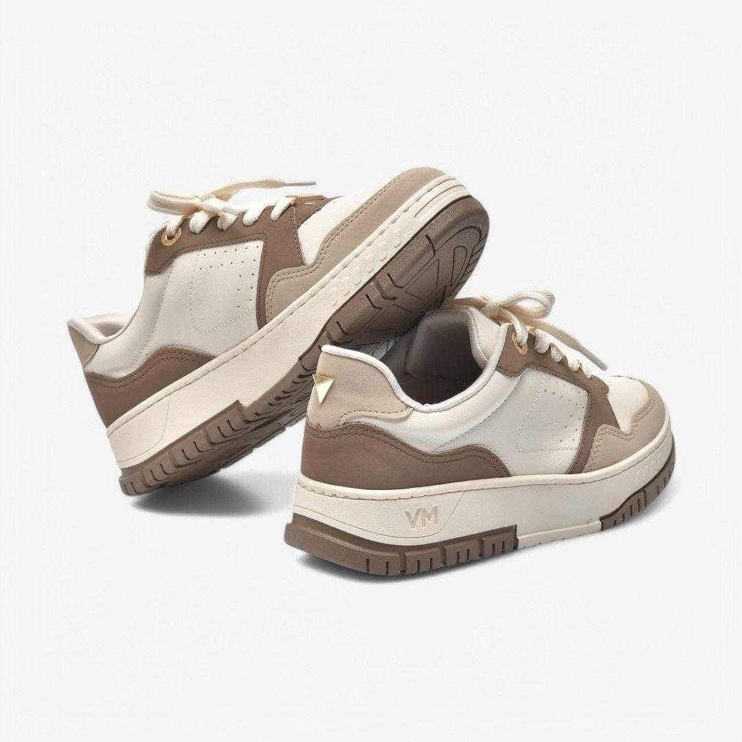 Tênis Feminino Via Marte Sneaker Casual Marrom 4