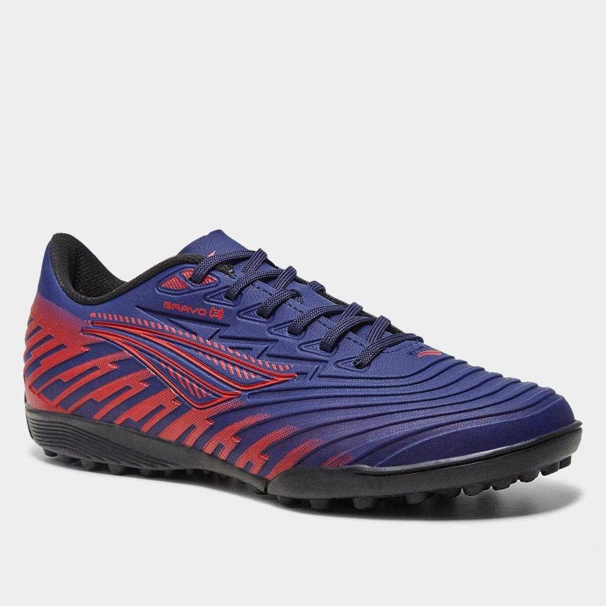 Chuteira Society Penalty Bravo 3.0 Azul 2