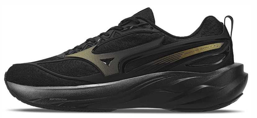 Tênis Masculino Mizuno Space 5 Preto 2