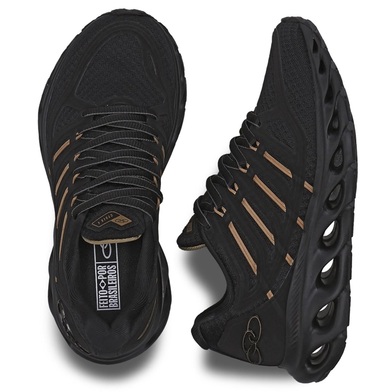 Tênis Infantil Menino Olympikus Cyber 4 Preto 3