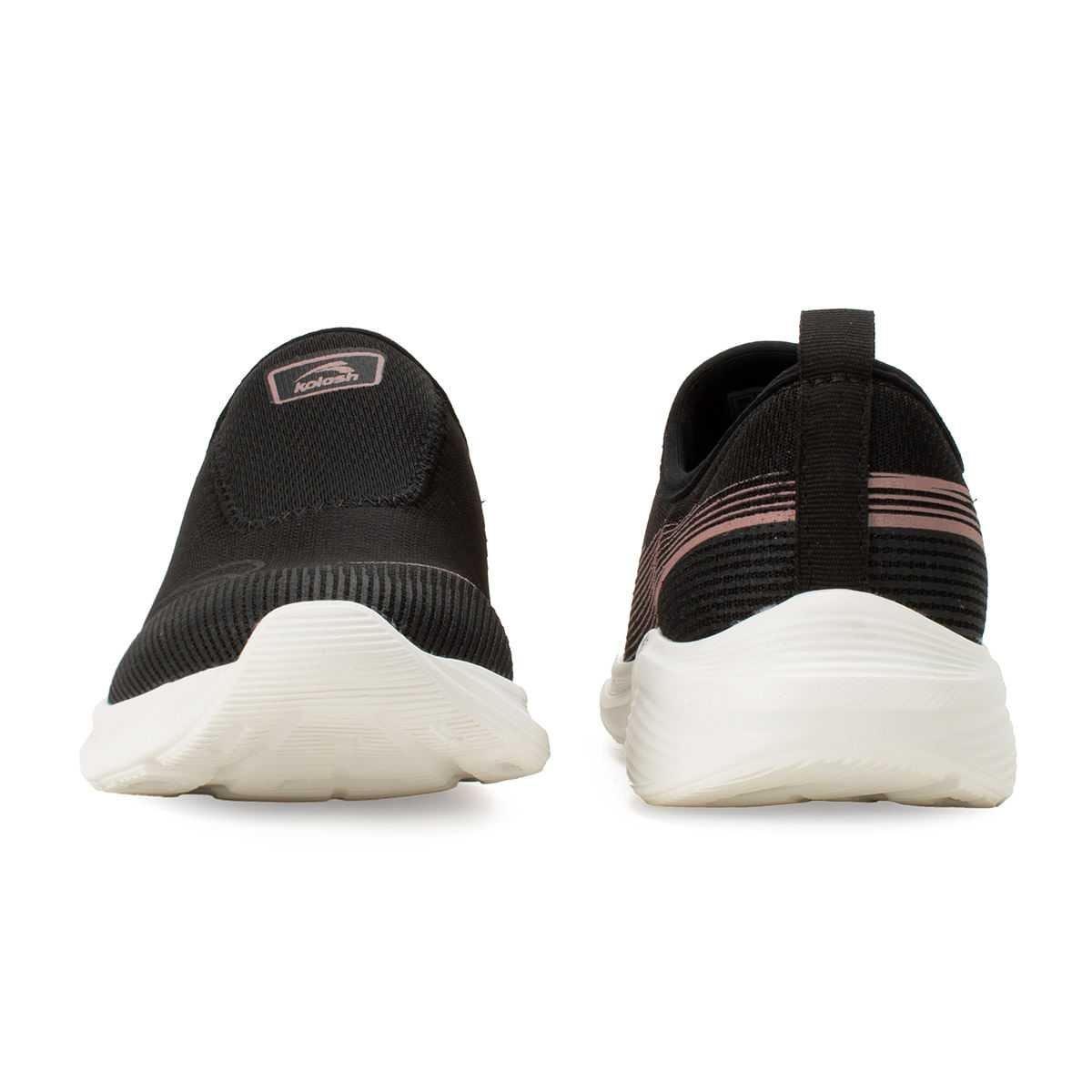 Tênis Feminino Kolosh Esportivo Calce Fácil Preto 6