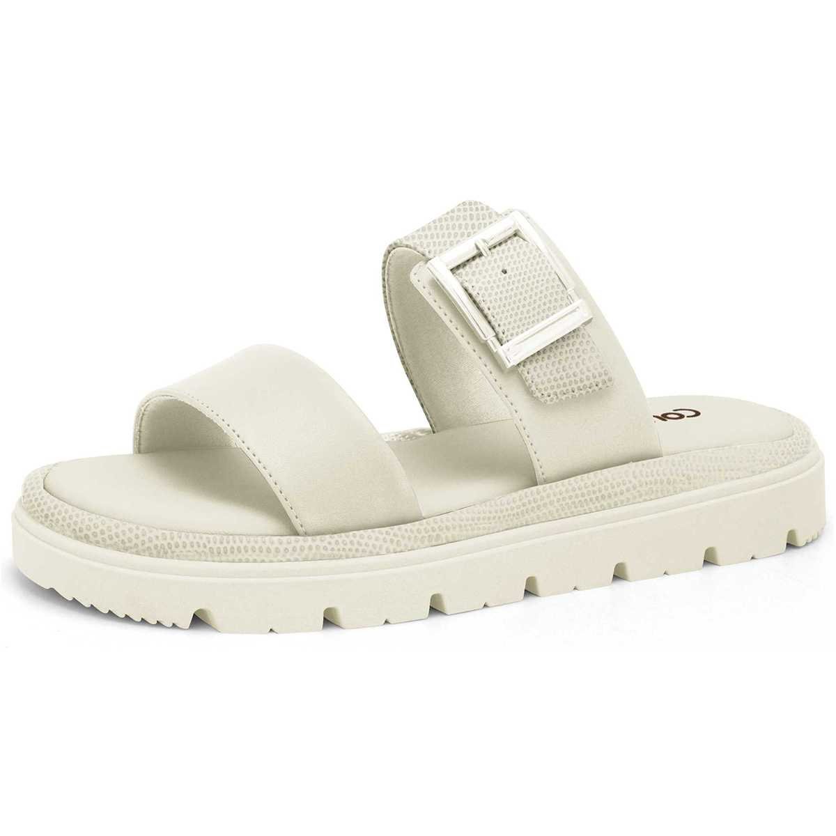 Tamanco Feminino Comfortflex Papete Off White 2