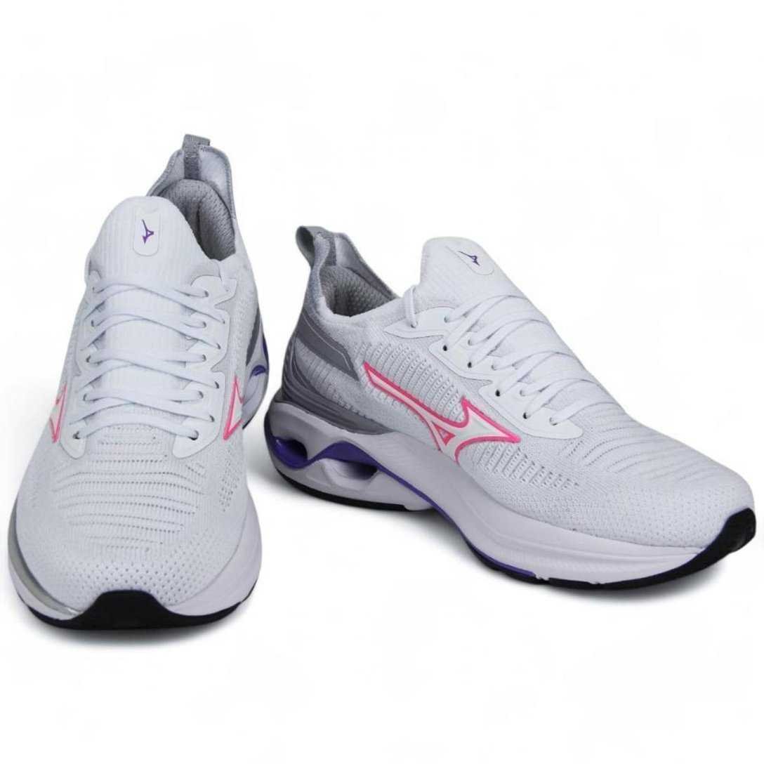 Tênis Feminino Mizuno Wave Mirai 7 Branco 4