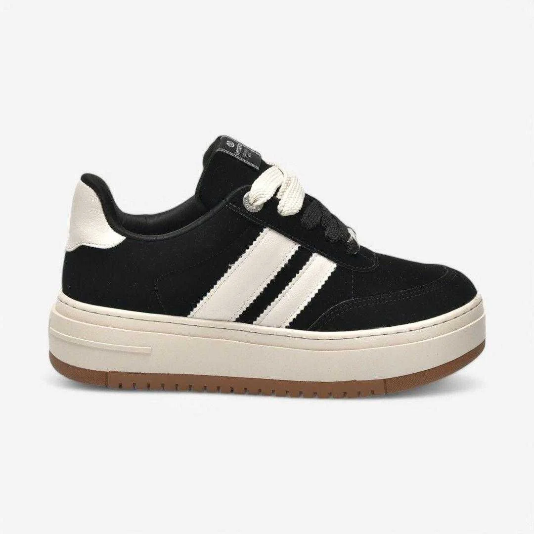 Tênis Feminino Via Marte Casual Sneaker Preto 1