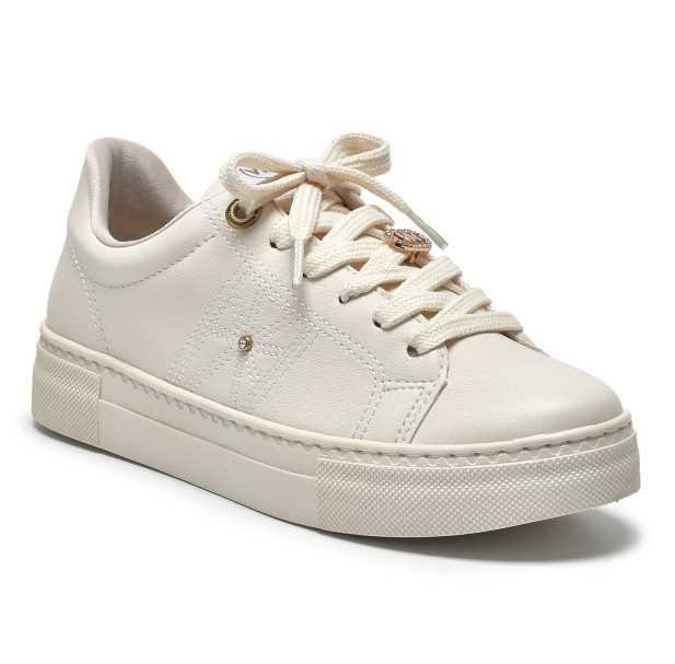 Tênis Feminino Via Marte Sneaker Casual Bege 2