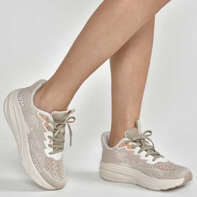 Tênis Feminino Via Marte Sneaker Bege 4