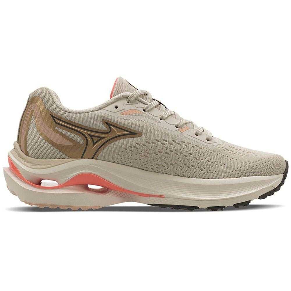Tênis Feminino Mizuno Wave Vitality 6 Bege 4