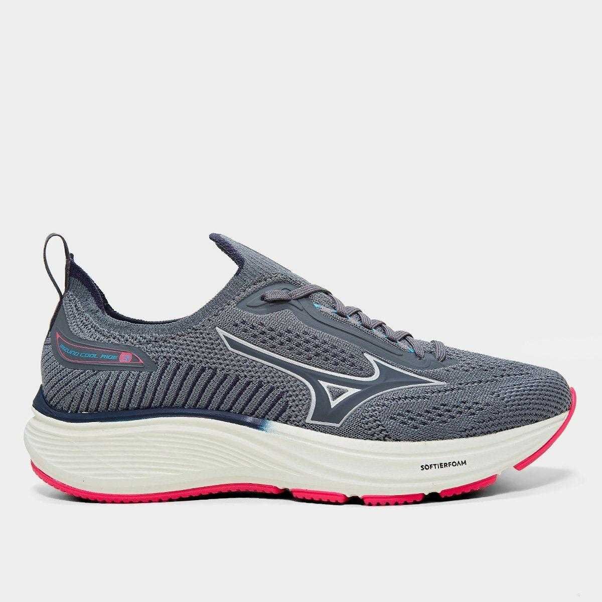 Tênis Feminino Mizuno Cool Ride 3 Cinza 2