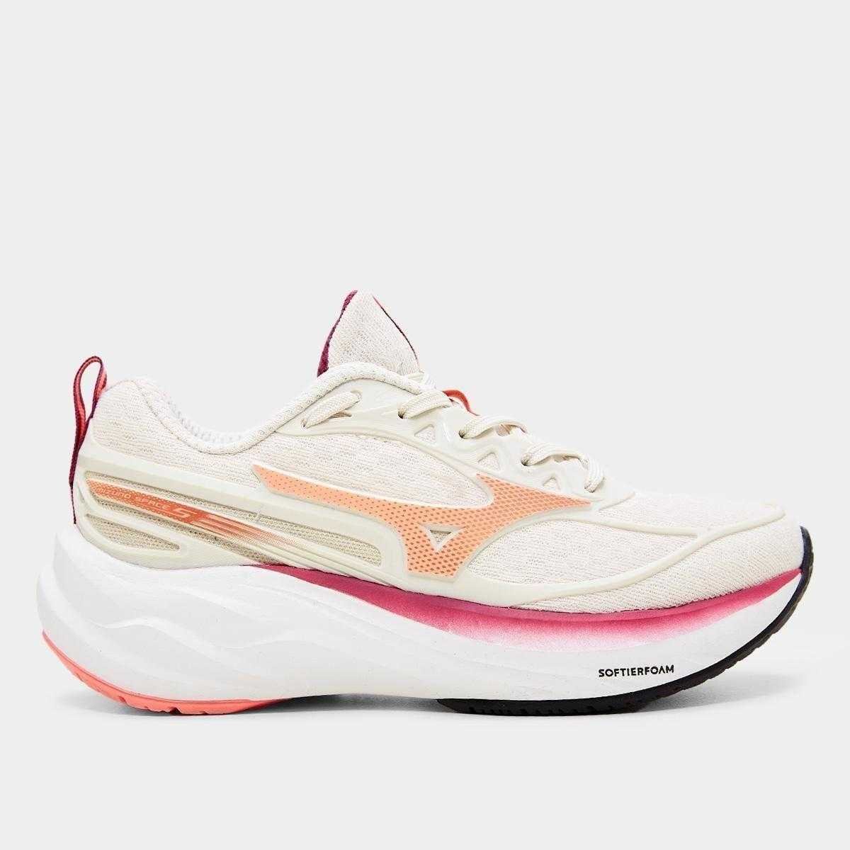 Tênis Infantil Menino Mizuno Space 5 Junior Bege 3
