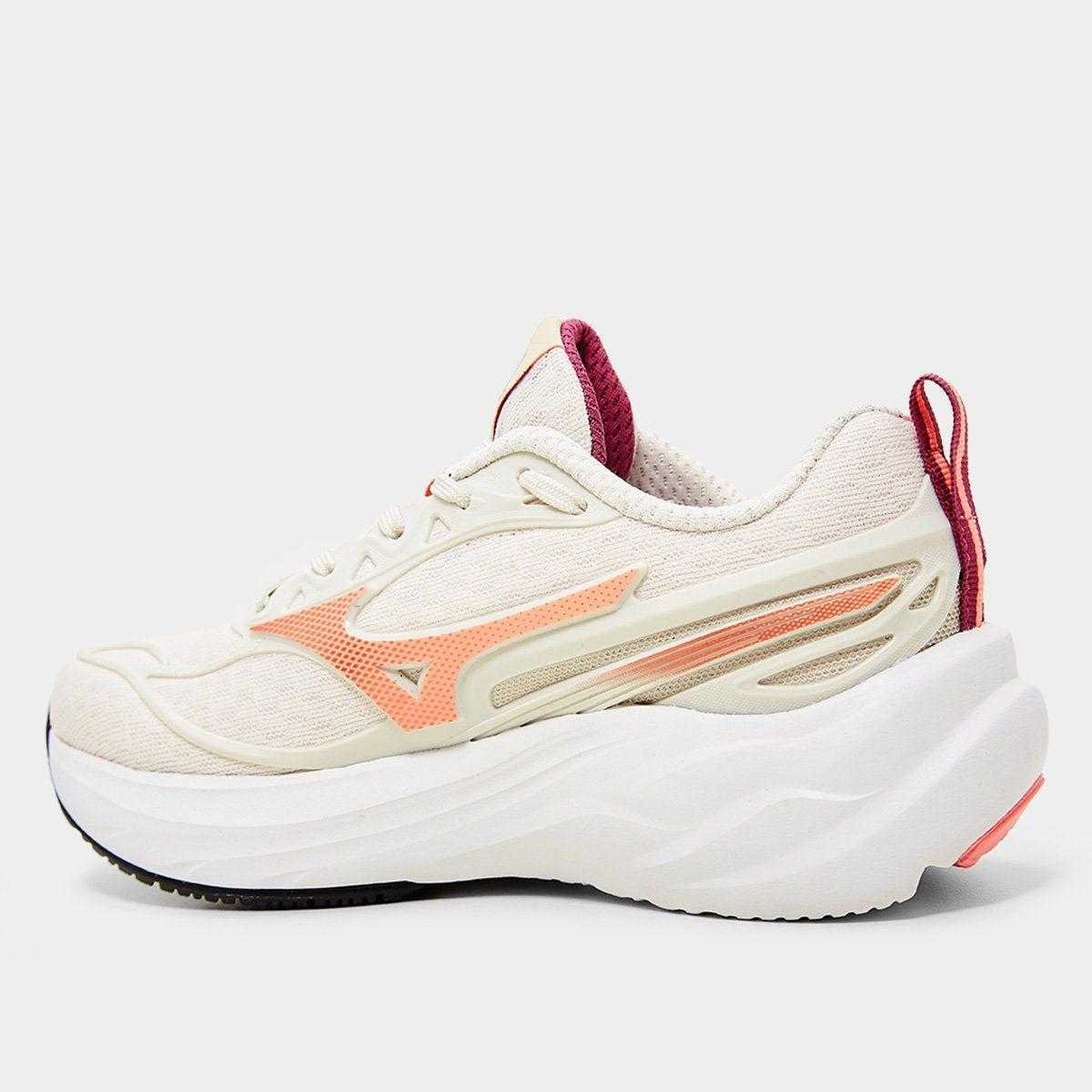 Tênis Infantil Menino Mizuno Space 5 Junior Bege 4