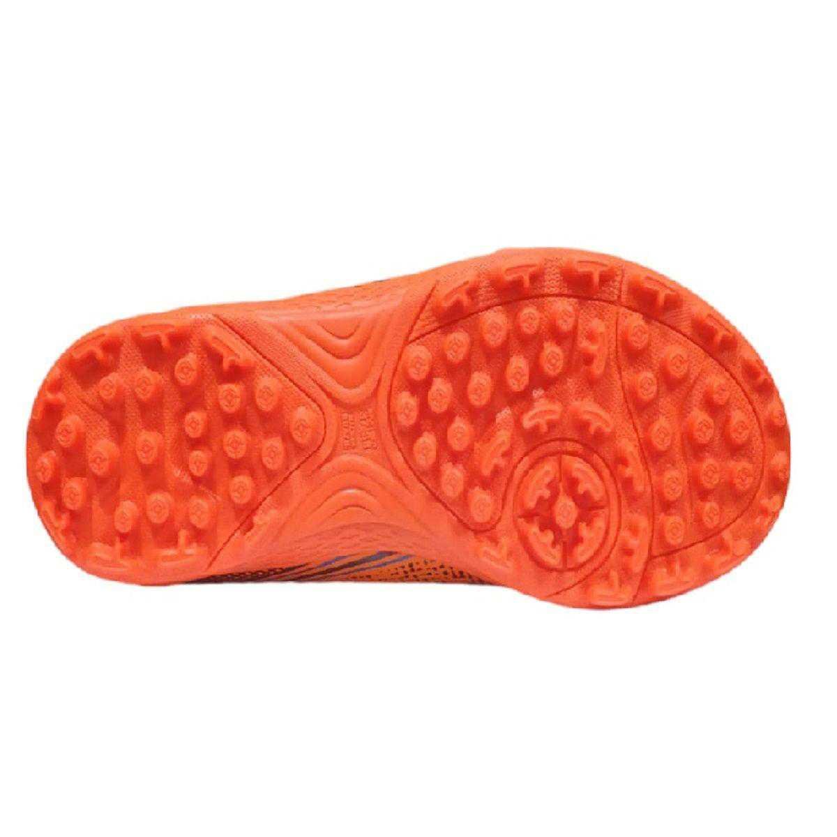 Chuteira Infantil Society Drayzinho Layt Laranja 5