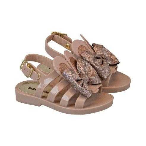 Sandália Infantil Menina Luelua Laço Rosa 5