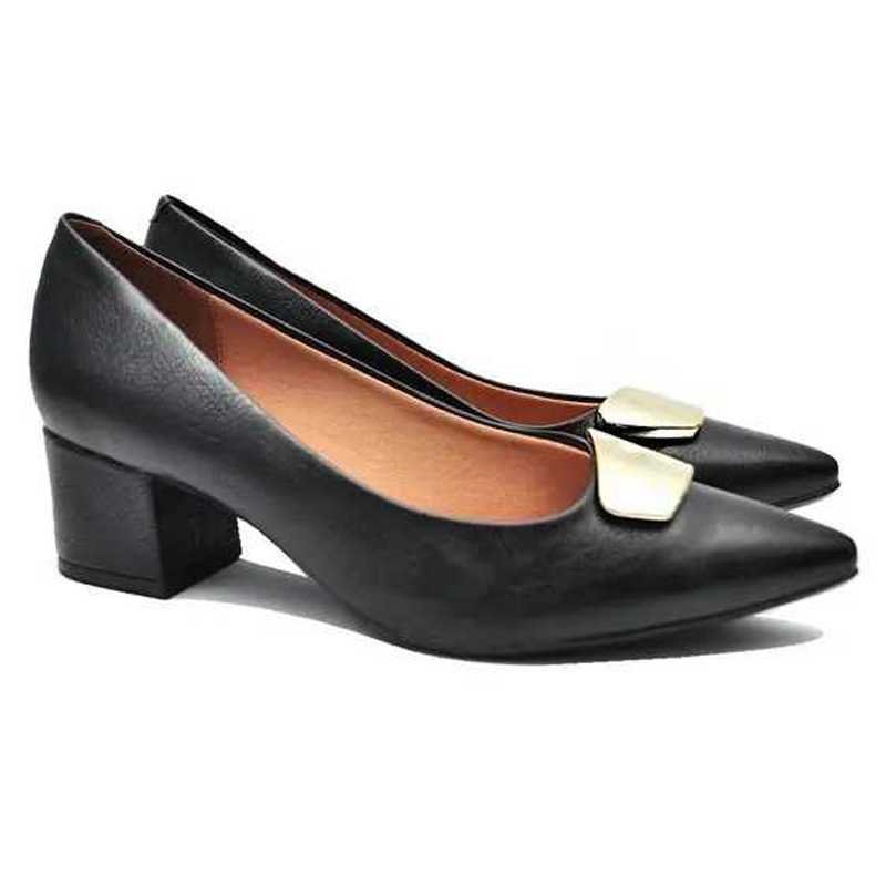 Sapato Feminino Vizzano Scarpin Conforto Preto 3