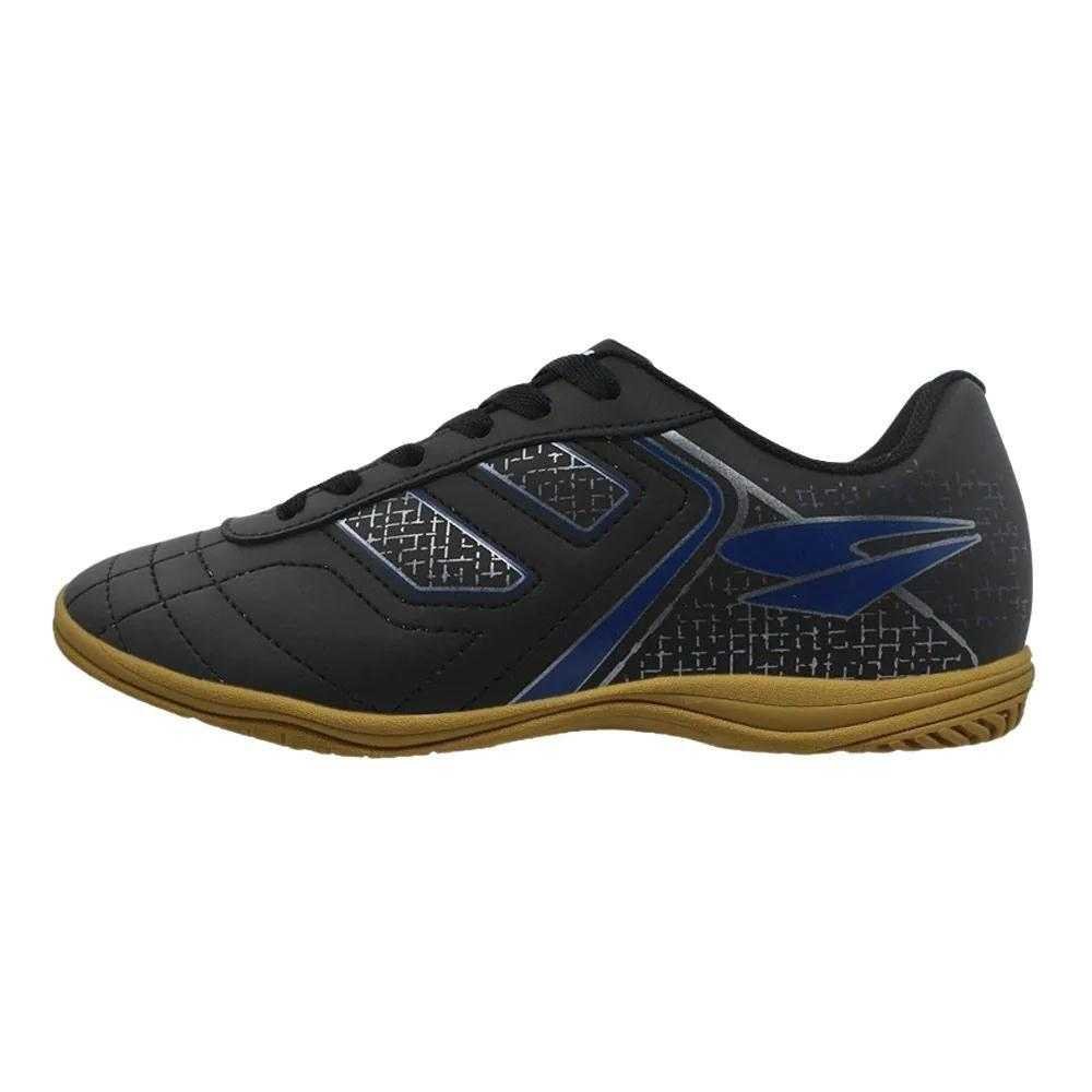 Chuteira Futsal Dray 305 Preto/Azul Marinho 2