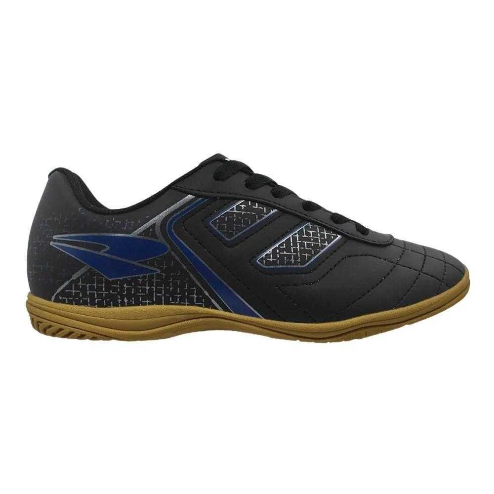 Chuteira Futsal Dray 305 Preto/Azul Marinho 1