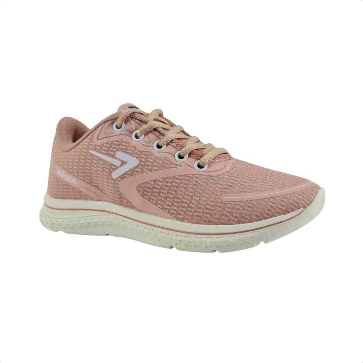 Tênis Feminino Box 200 Casual Nude 2
