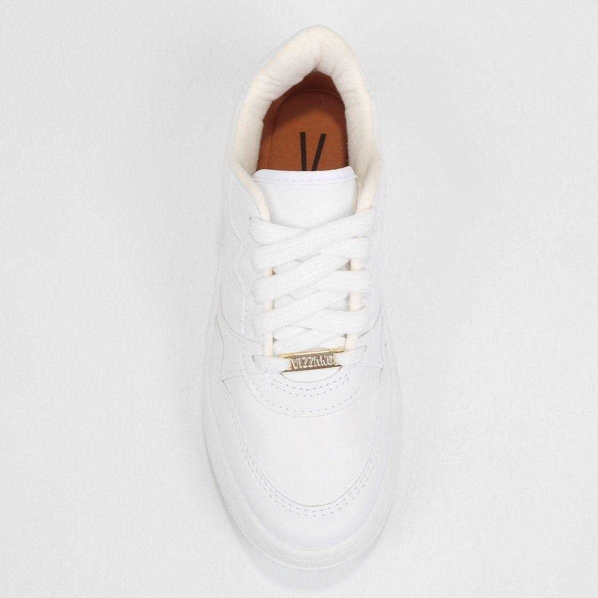 Tênis Feminino Vizzano Casual Leve Dia a Dia Branco 3