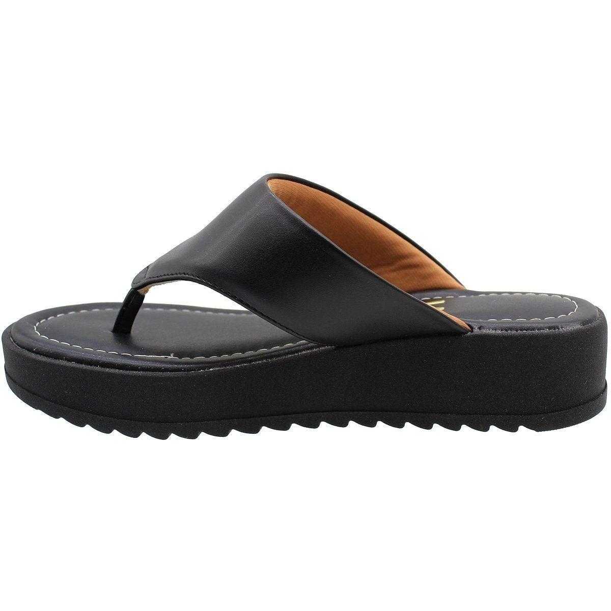 Tamanco Feminino Vizzano Flatform Confortável Preto 1