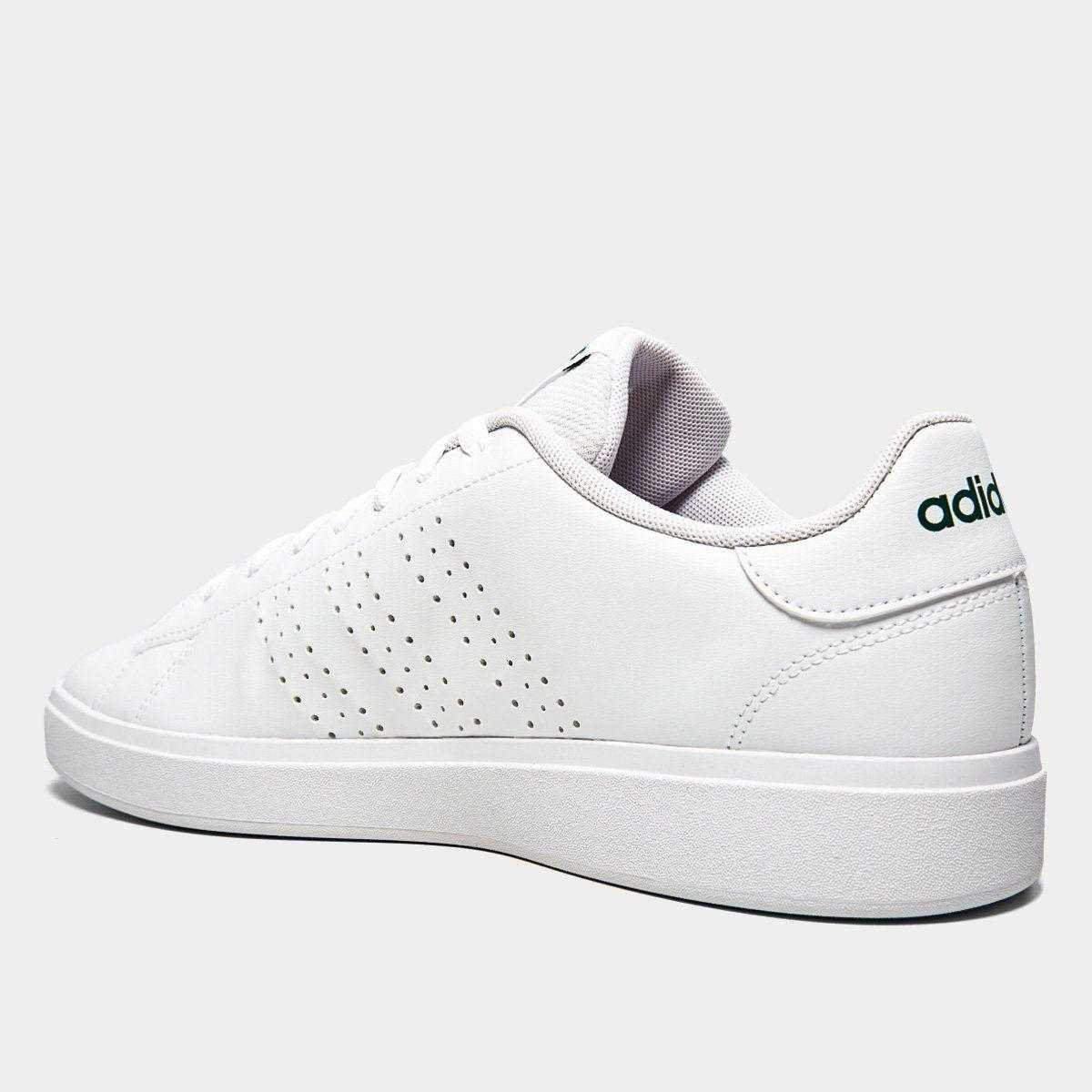 Tênis Masculino Adidas Advantage Base 2.0 Branco 3