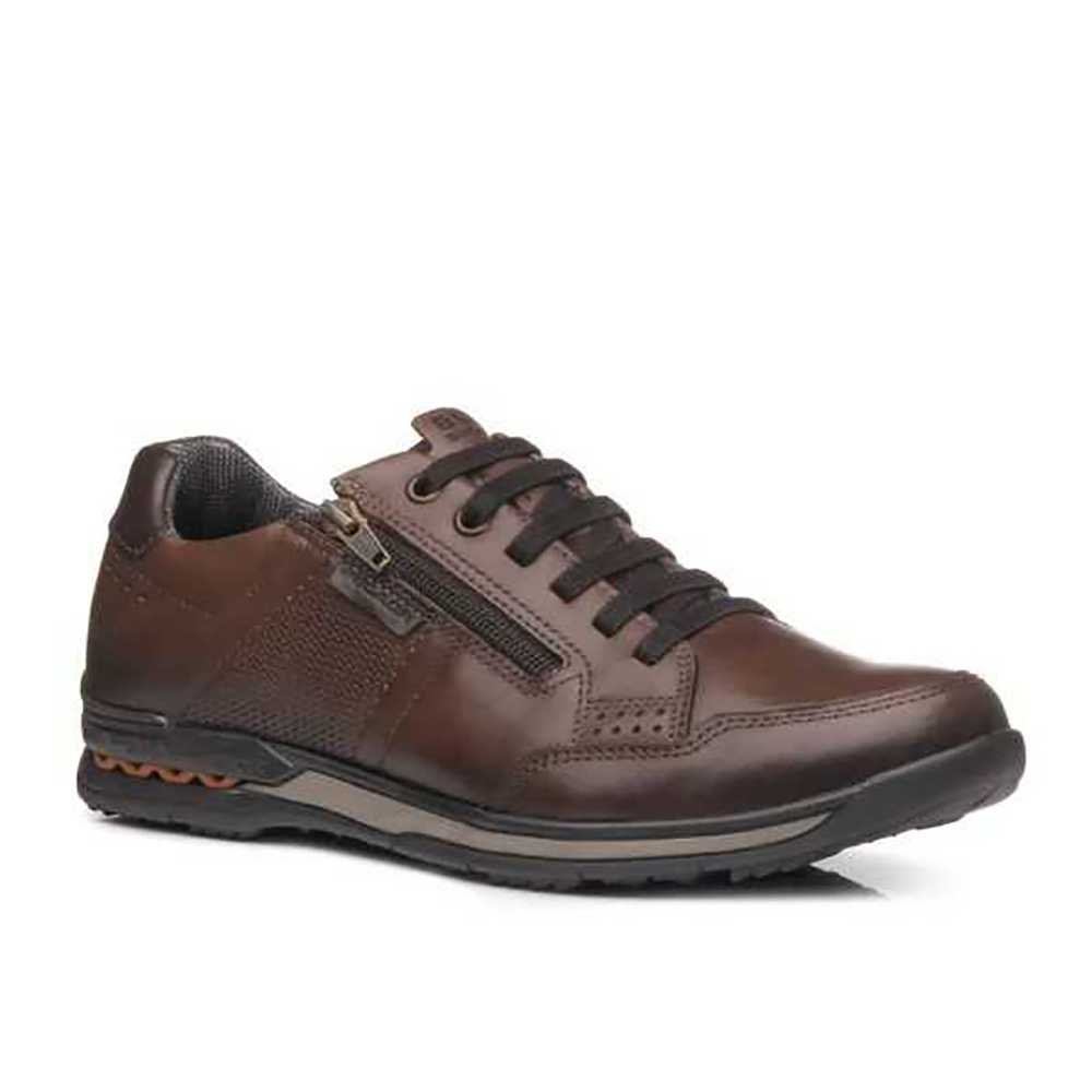 Sapatênis Masculino Pegada Casual Marrom 2