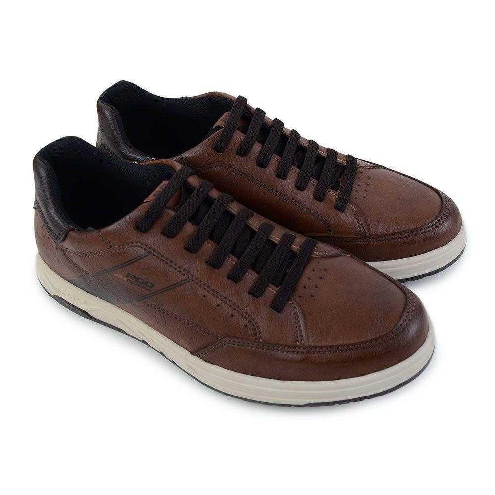 Sapatênis Masculino Pegada Casual Marrom 2