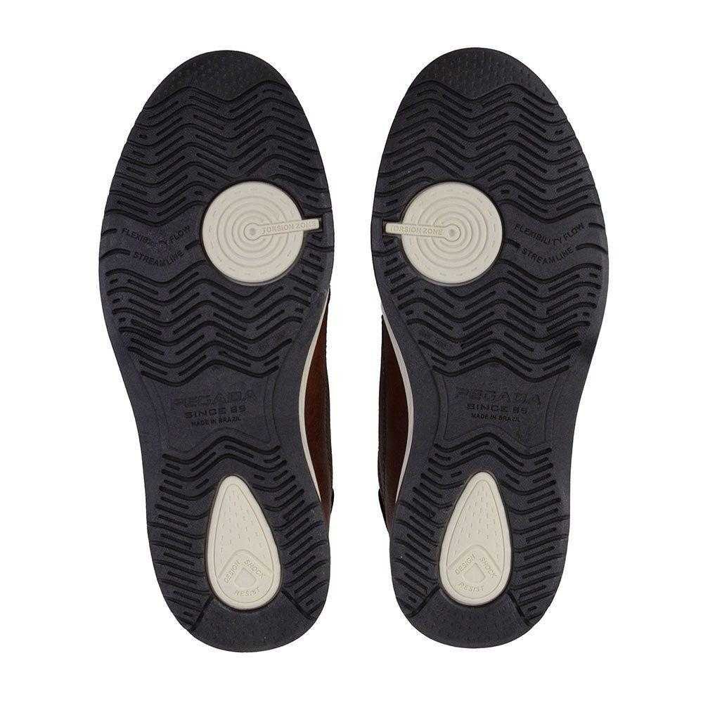 Sapatênis Masculino Pegada Casual Marrom 5