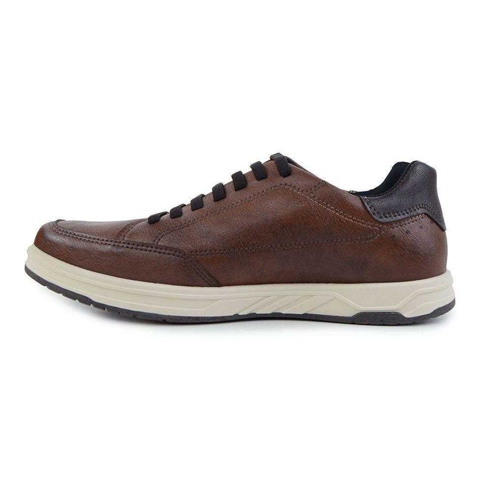 Sapatênis Masculino Pegada Casual Marrom 3