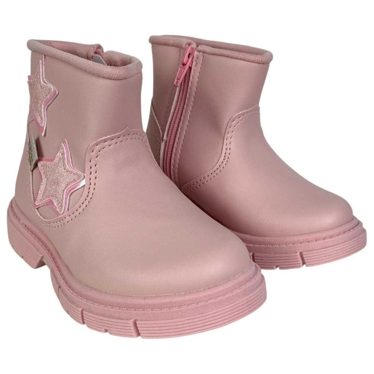 Bota Infantil Menina Kidy Fashion Baby Bege 2