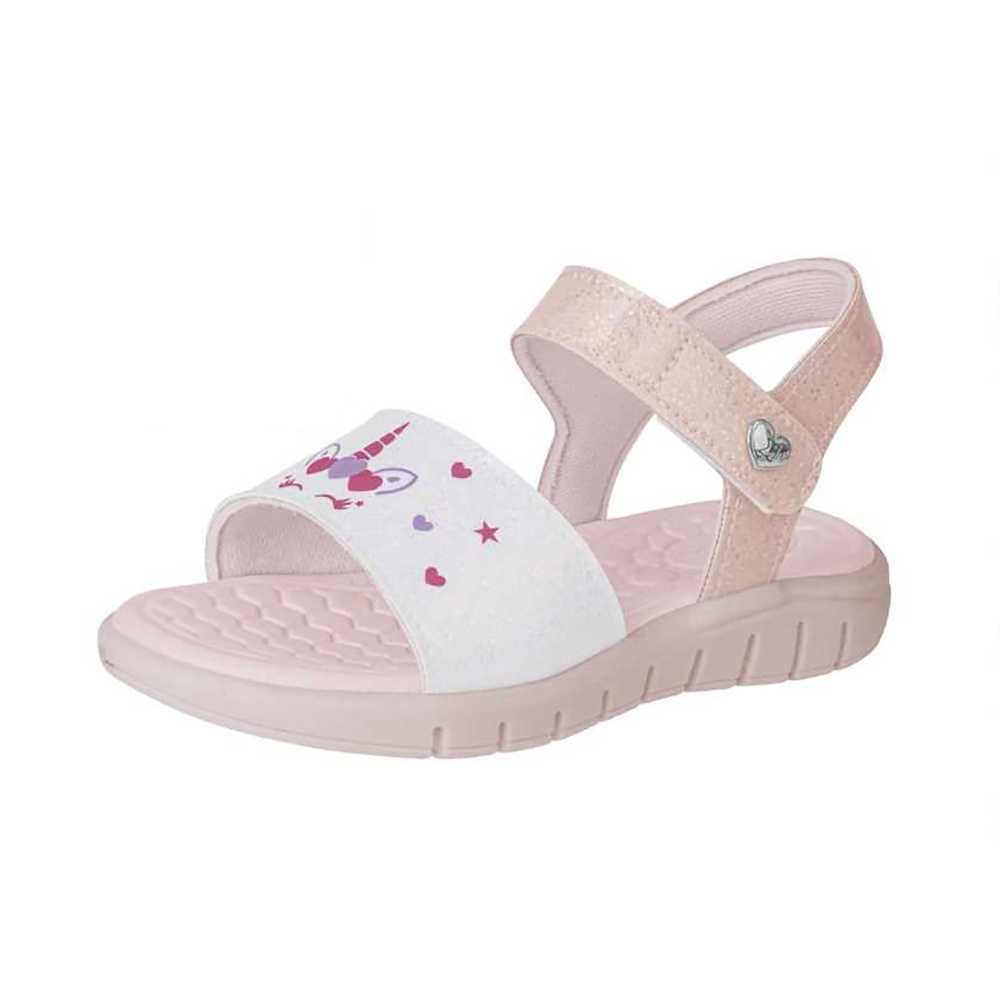 Sandália Infantil Menina Kidy Toys Unicórnio Ovo Surpresa Rosa 2