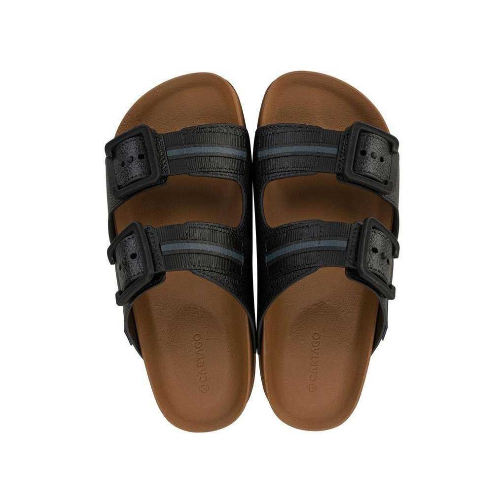 Chinelo Masculino Cartago Milão II Slide Papete Marrom 2