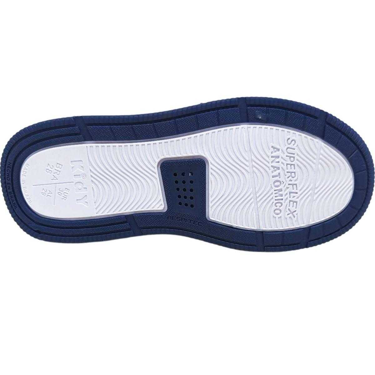 Tênis Infantil Menino Kidy Astral Azul 5