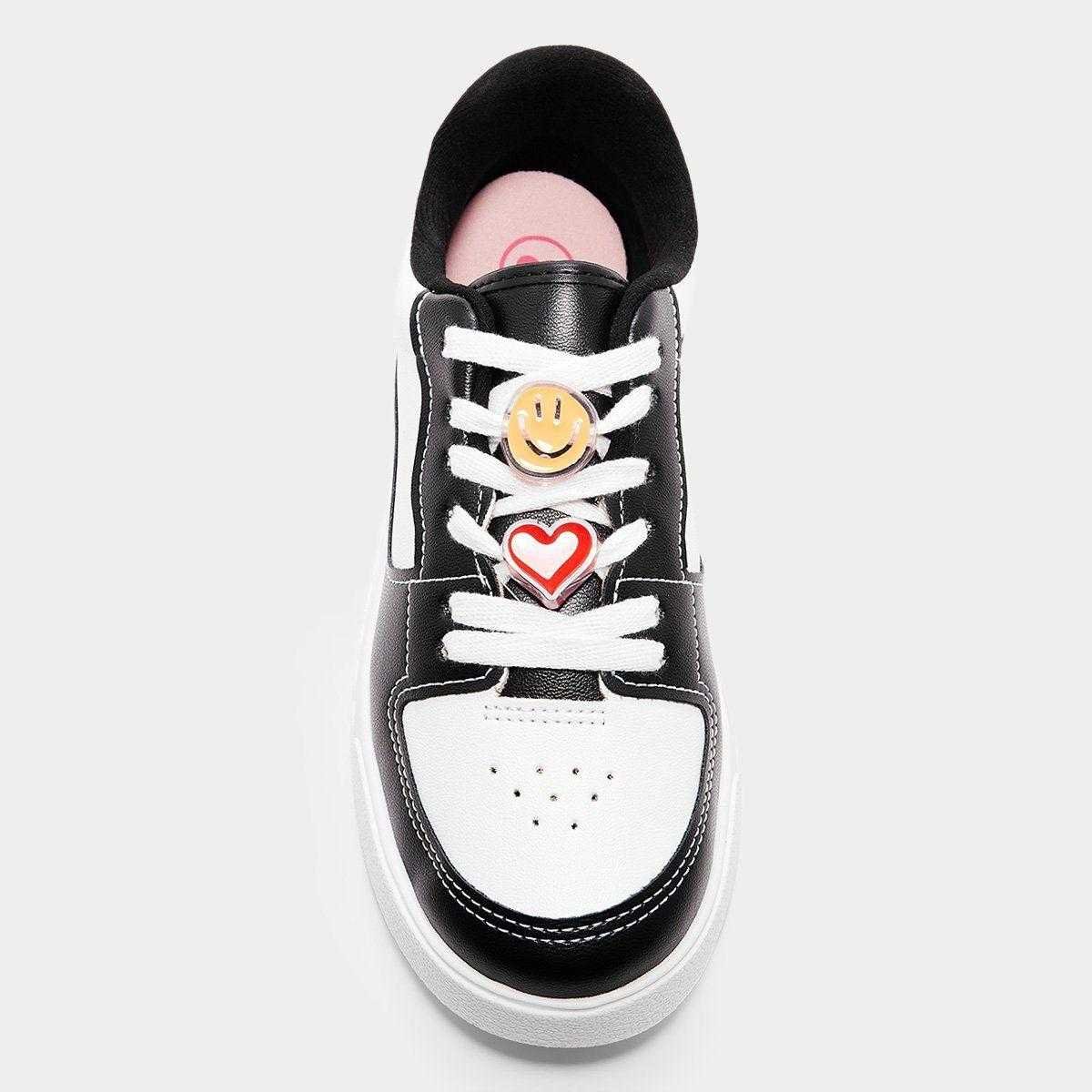 Tênis Infantil Menina Molekinha Casual Preto 4