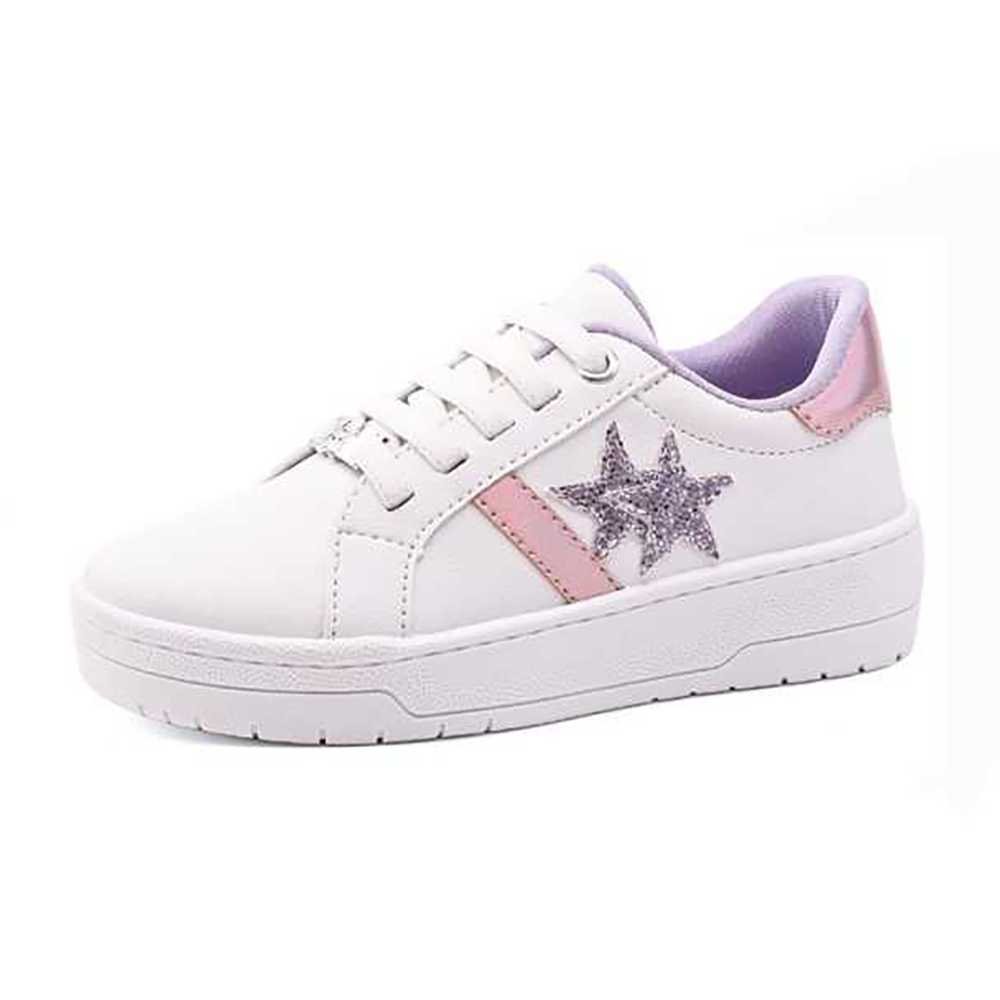Tênis Infantil Menina Izalu Casual Branco 2
