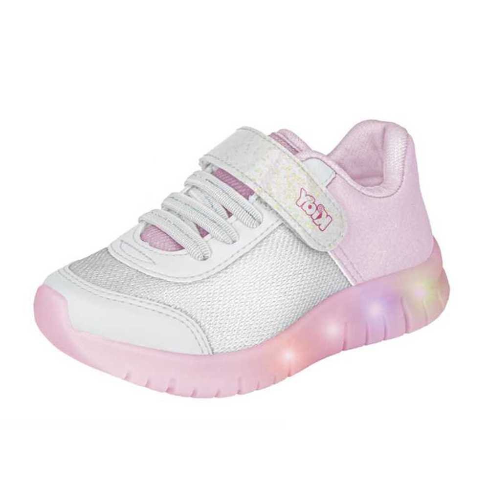 Tênis Infantil Menina Kidy Light Fun Rosa 2