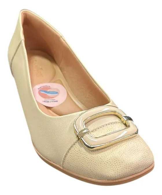 Sapato Feminino Usa Flex 25-mm1502 Bege 1