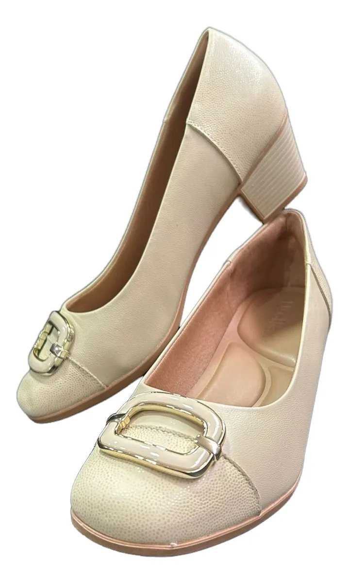 Sapato Feminino Usa Flex 25-mm1502 Bege 4