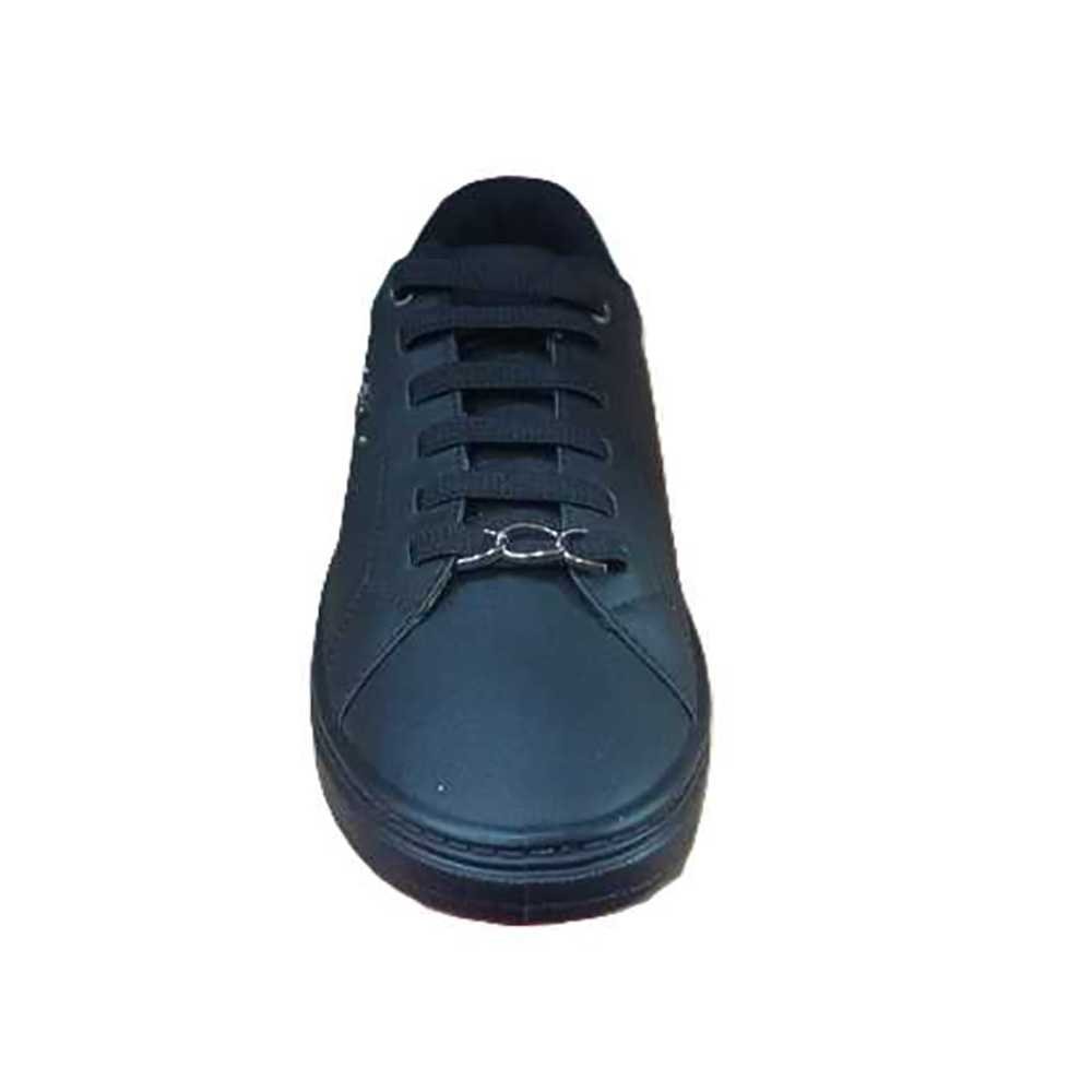 Tênis Feminino Izalu Casual Baixinho Preto 2