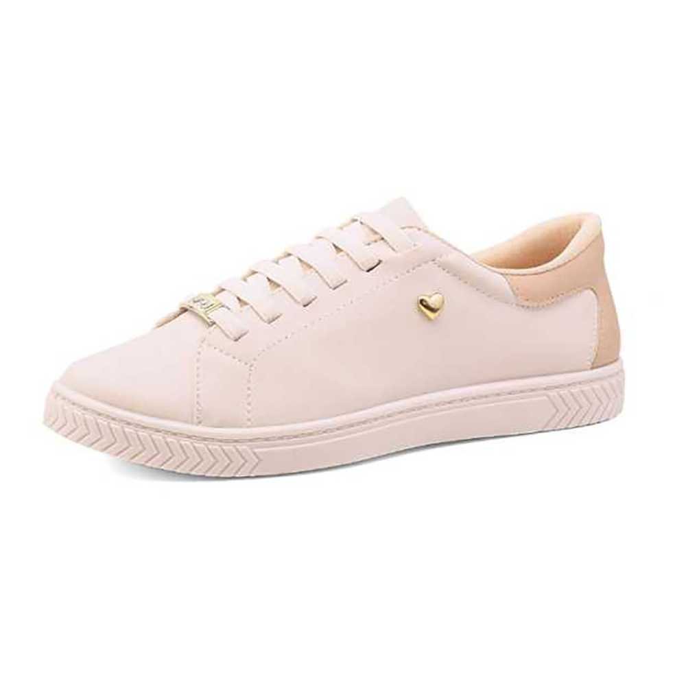 Tênis Feminino Izalu Casual Baixinho Branco 3